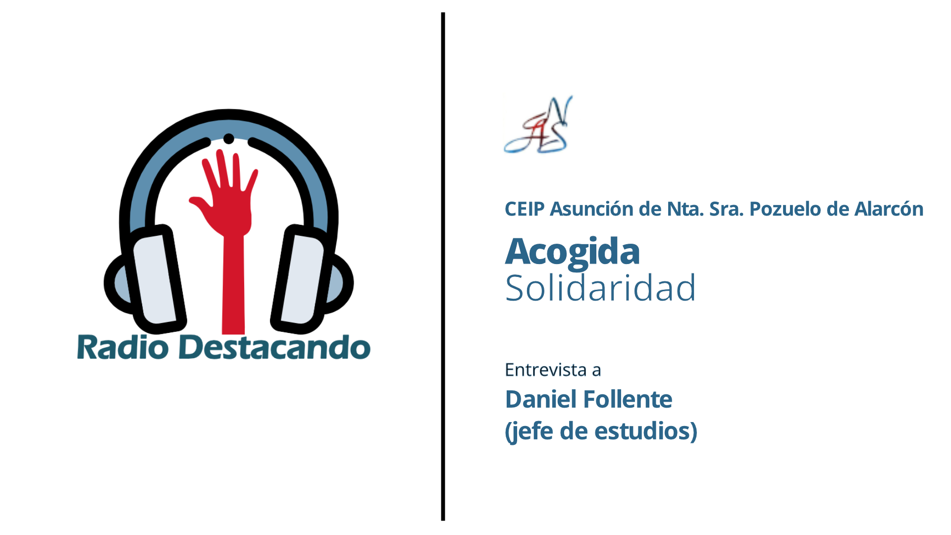 Entrevista a Daniel Follente. CEIP Asunción de Nta. Sra. Pozuelo de Alarcón