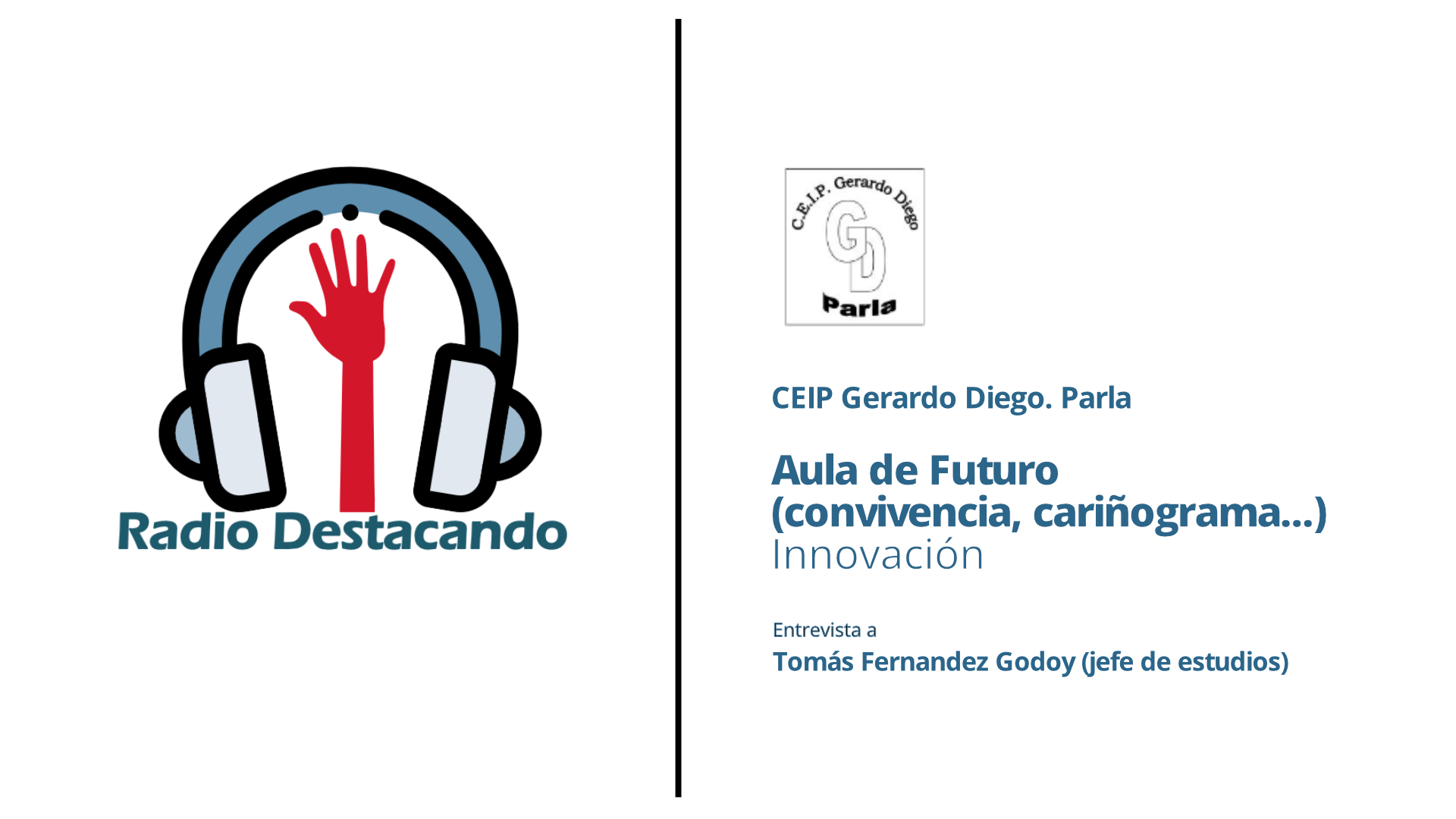 Entrevista a Tomás Fernandez Godoy. CEIP Gerardo Diego. Parla