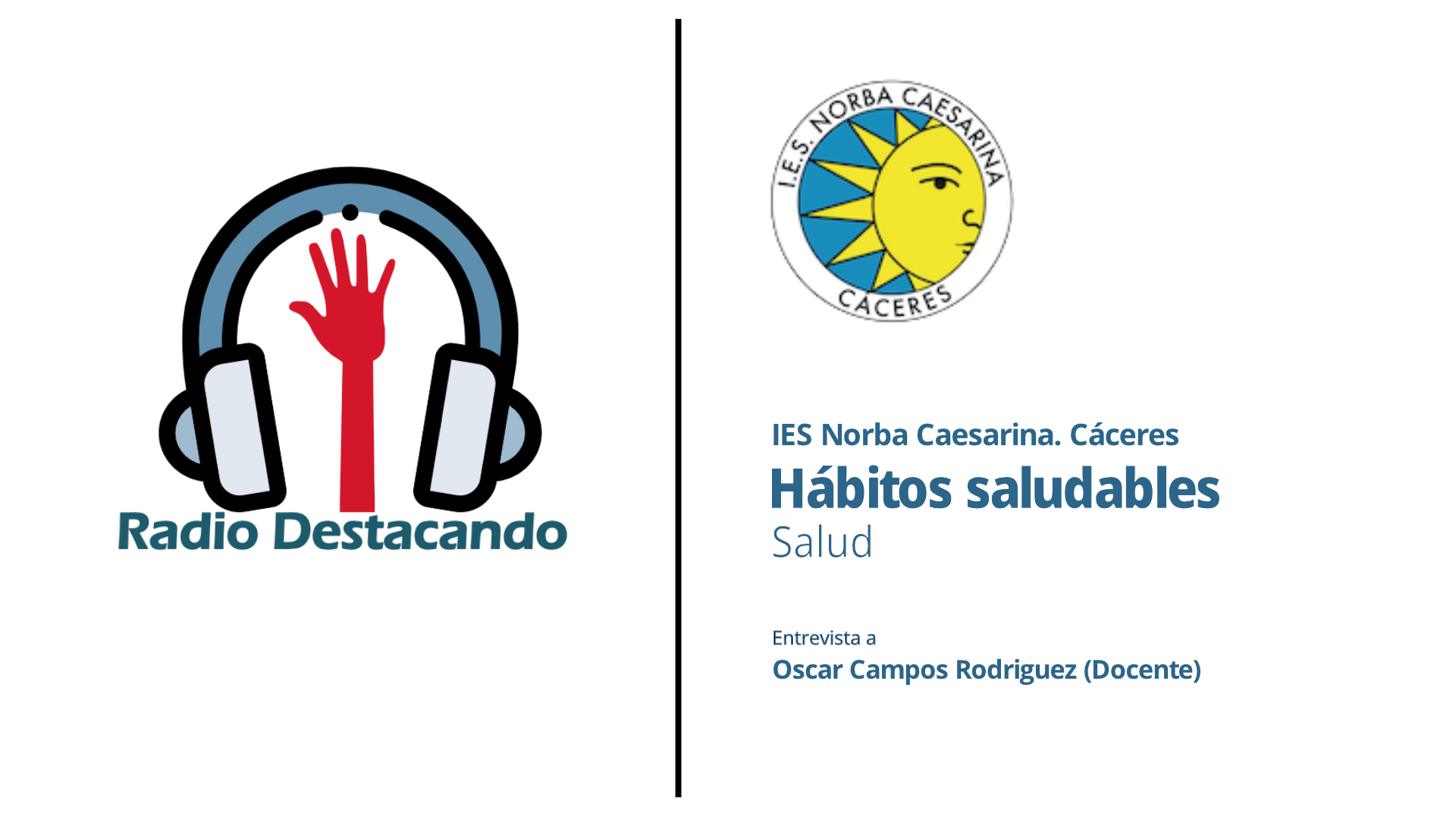 Entrevista a Oscar Campos Rodriguez. IES Norba Caesarina. Cáceres