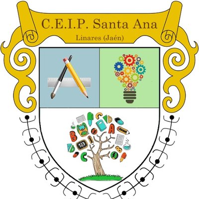 Logo CEIP Santa Ana. Linares. Jaén.