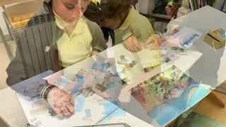 Madrid - Valdemoro. Colegio Lagomar. Entre puzzles.